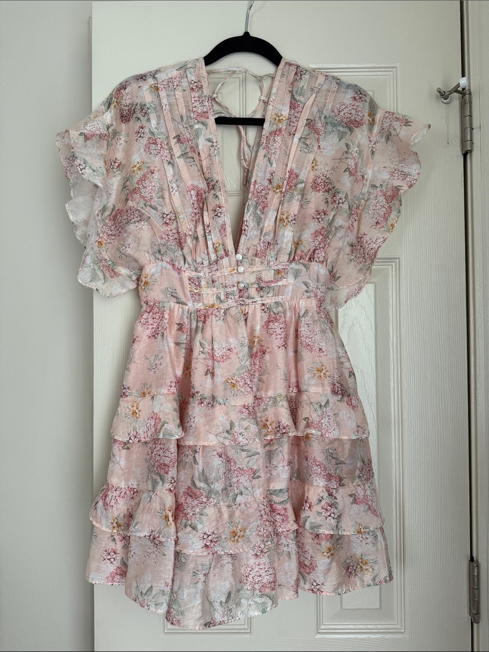 Floral Pink Romper